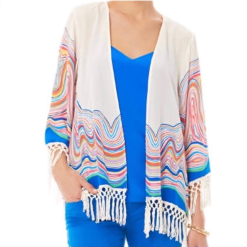 Lilly Pulitzer kimono, size extra small
